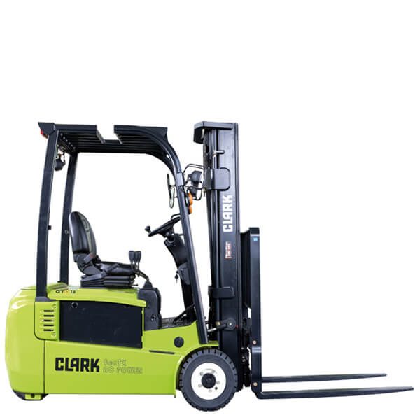 Clark Electric three-wheel forklift