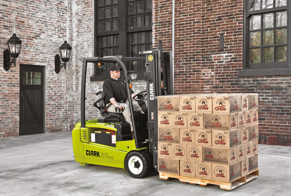 Clark electric forklift