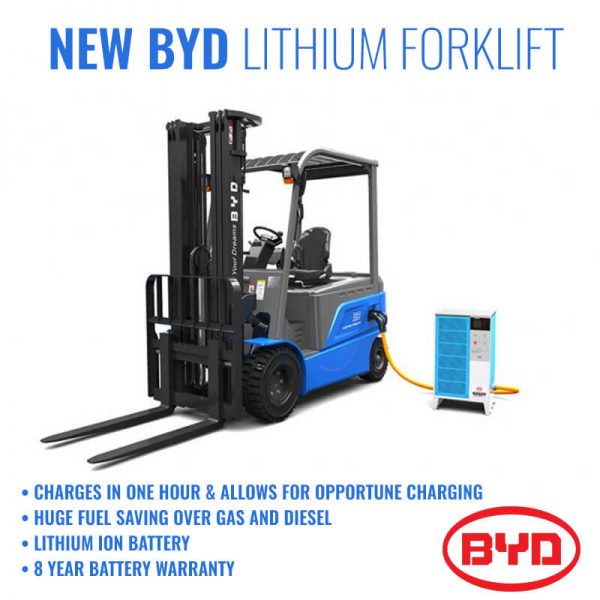 Atlantic Forklifts BYD Forklifts 1